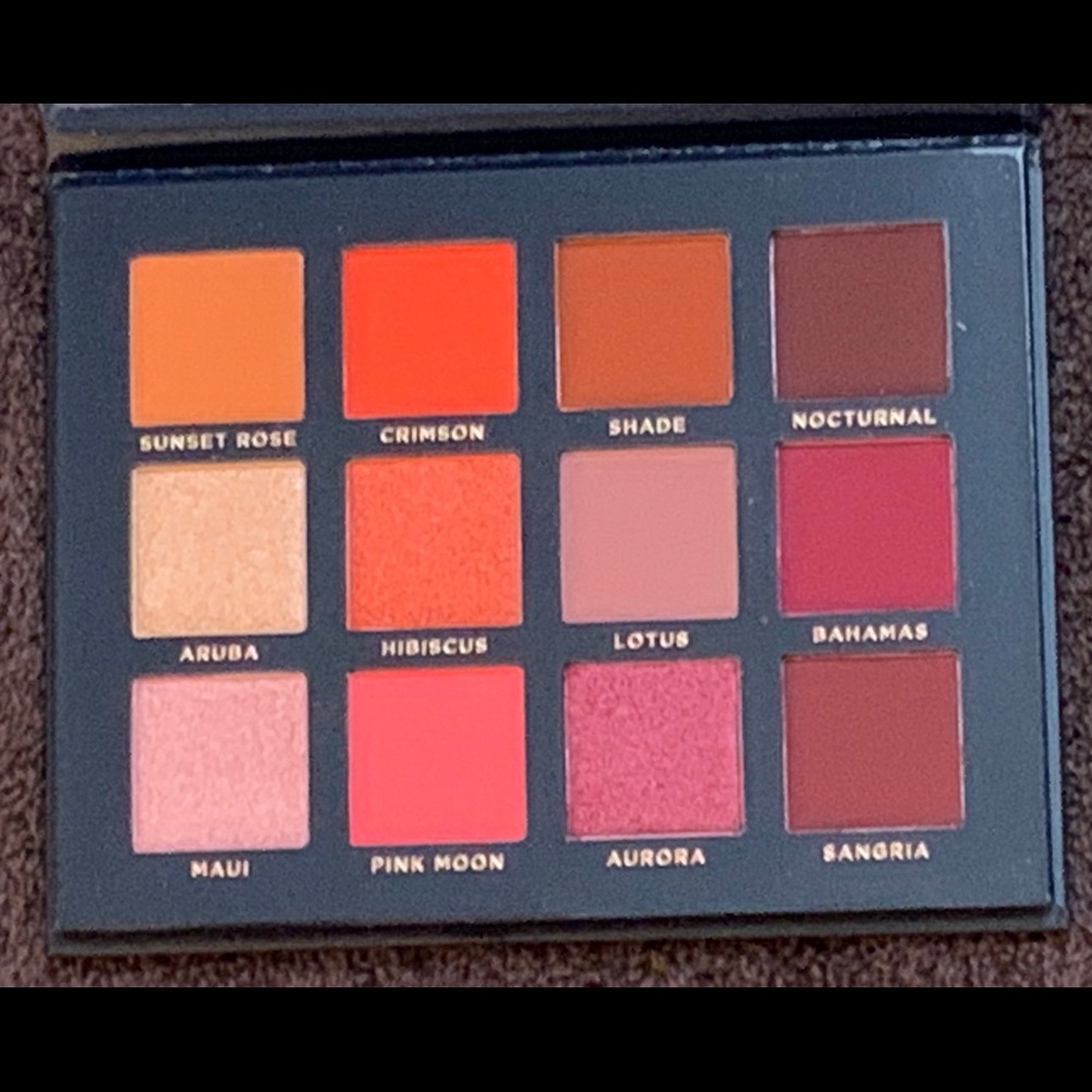 Ace Beaute Scarlet Dusk eyeshadow palette